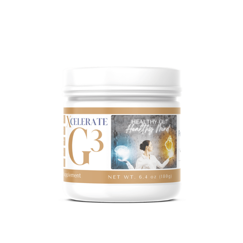 Support gut health and cognitive function with Beneve Xcelerate G3 – balance your body and mind naturally.